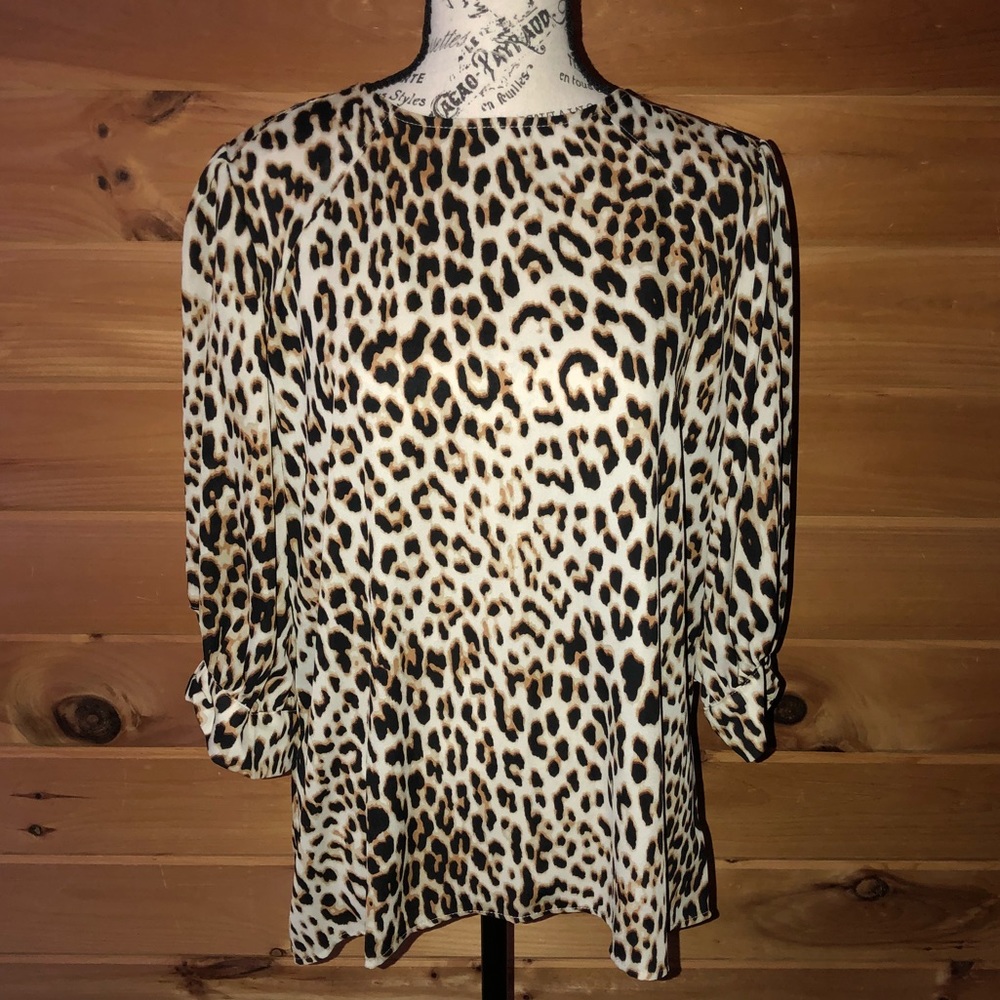 Women’s Sexy Animal Print Shirt